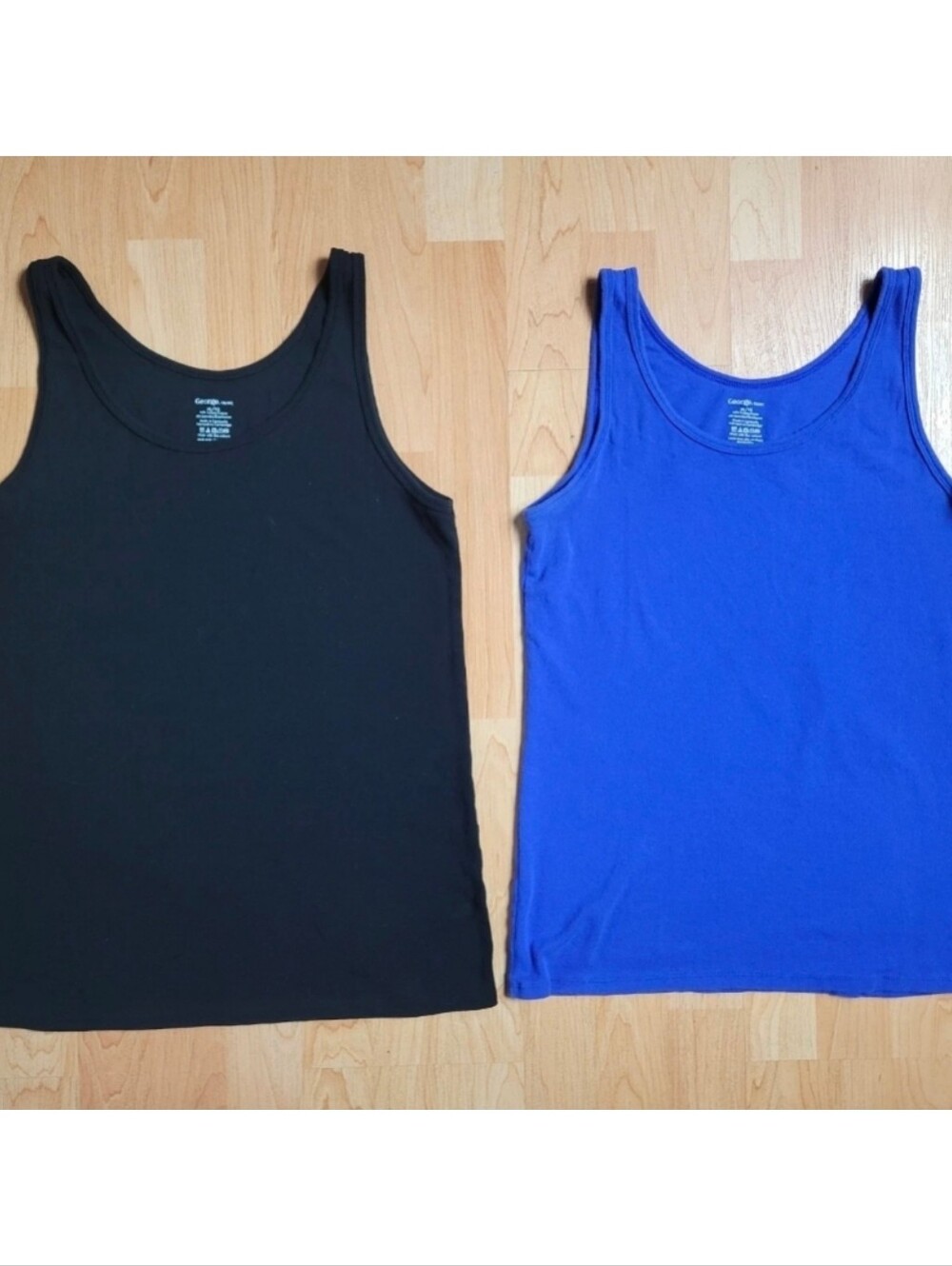 George bundle of 2 wide strap tank tops